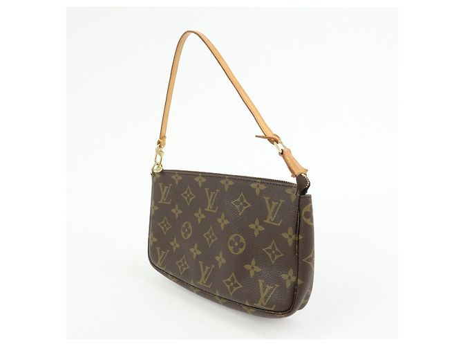 Louis Vuitton Monogram Pochette Accessoires Pouch Hand Bag M51980 - vista 3
