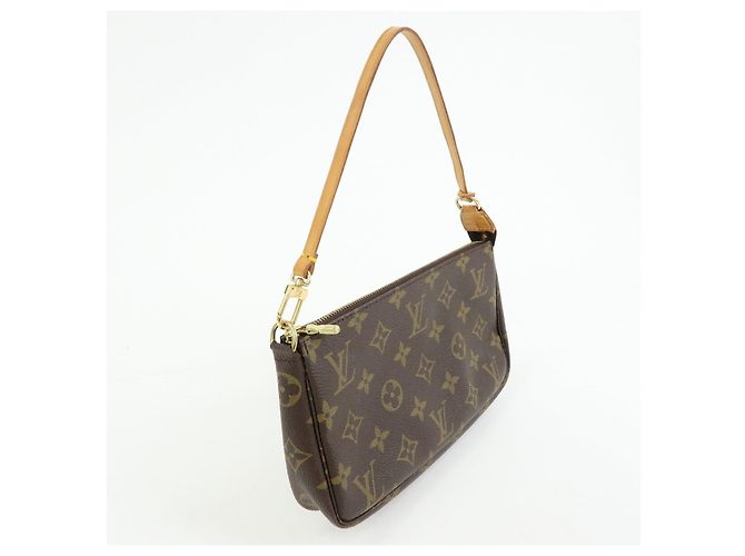 Louis Vuitton Monogram Pochette Accessoires Pouch Hand Bag M51980 - vista 4