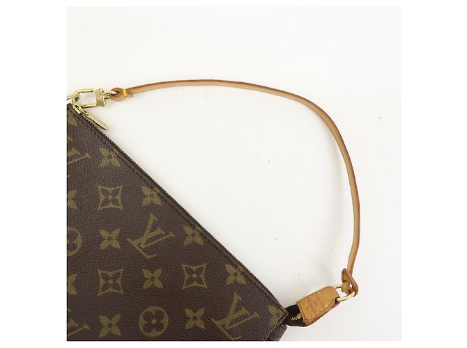 Louis Vuitton Monogram Pochette Accessoires Pouch Hand Bag M51980 - vista 6