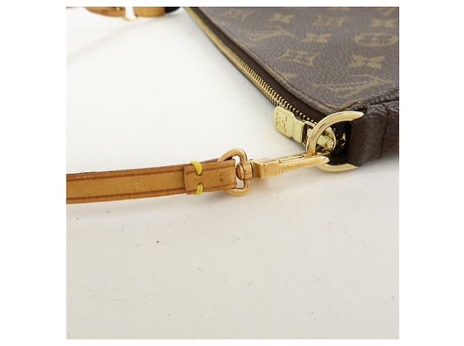 Louis Vuitton Monogram Pochette Accessoires Pouch Hand Bag M51980 - vista 10