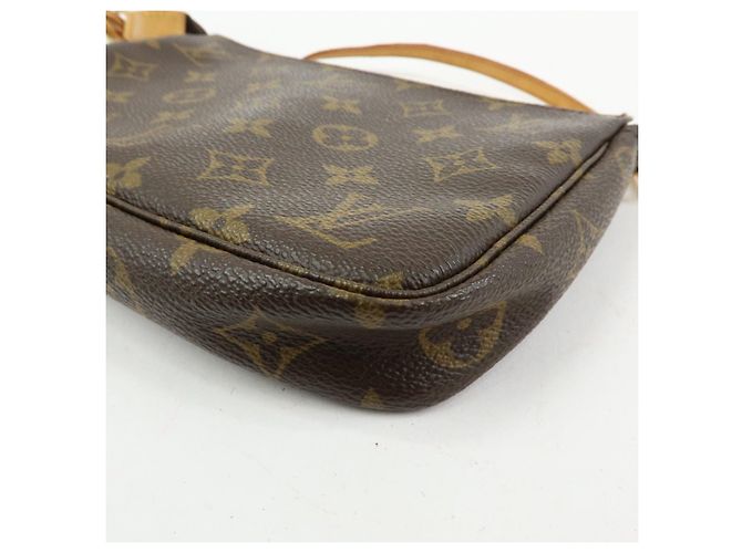 Louis Vuitton Monogram Pochette Accessoires Pouch Hand Bag M51980 - vista 12