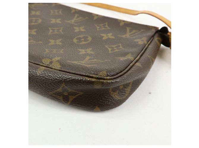 Louis Vuitton Monogram Pochette Accessoires Pouch Hand Bag M51980 - vista 14