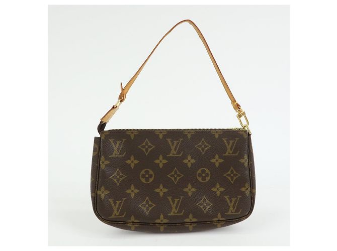 Louis Vuitton Monogram Pochette Accessoires Pouch Hand Bag M51980 - vista 2