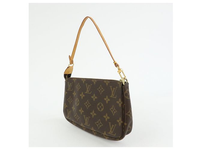 Louis Vuitton Monogram Pochette Accessoires Pouch Hand Bag M51980 - vista 3