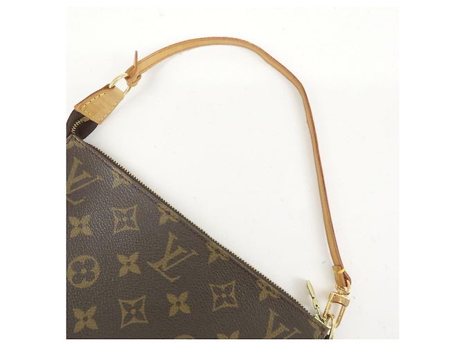 Louis Vuitton Monogram Pochette Accessoires Pouch Hand Bag M51980 - vista 6