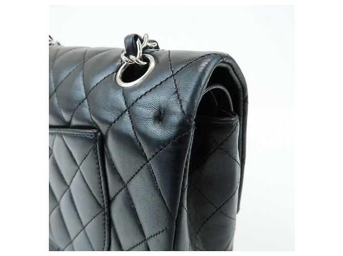 CHANEL Matelasse 25 Double Flap Lamb Skin Chain Shoulder Bag A01112 - vista 13
