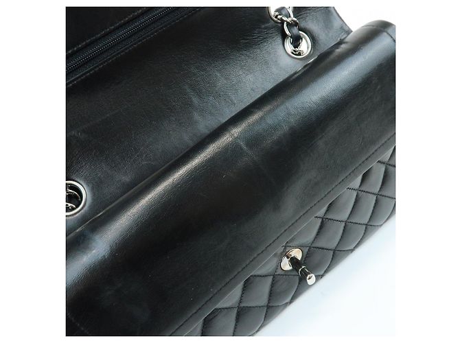 CHANEL Matelasse 25 Double Flap Lamb Skin Chain Shoulder Bag A01112 - vista 18