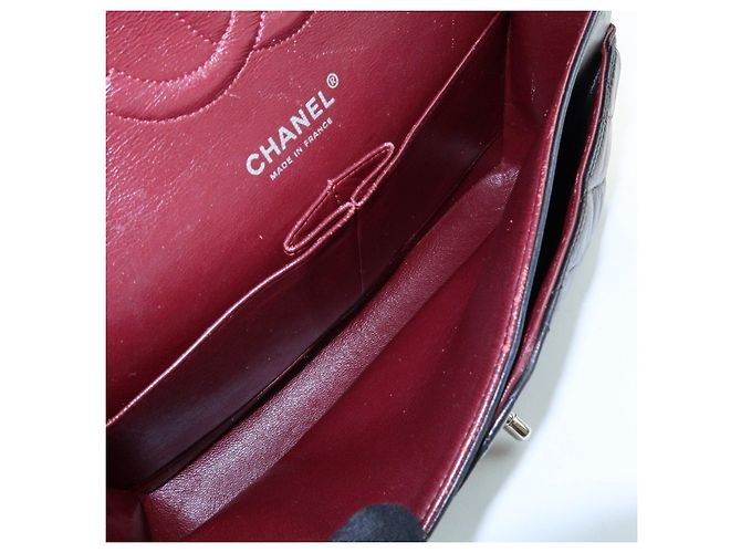 CHANEL Matelasse 25 Double Flap Lamb Skin Chain Shoulder Bag A01112 - vista 19