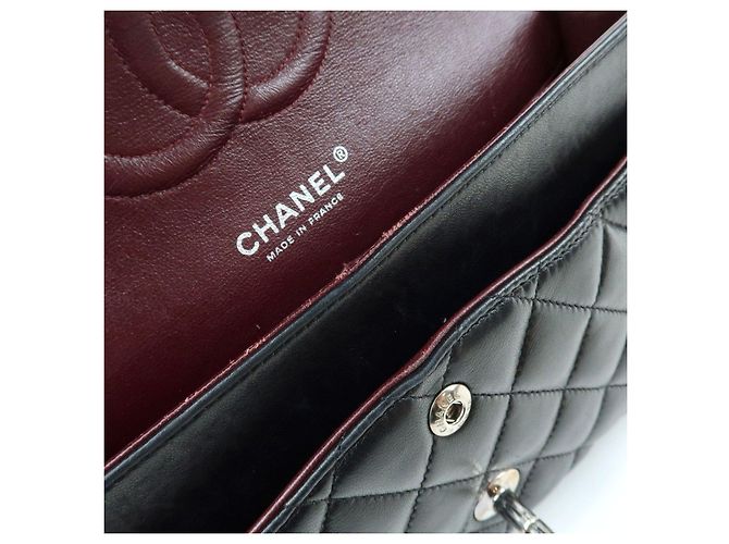 CHANEL Matelasse 25 Double Flap Lamb Skin Chain Shoulder Bag A01112 - vista 21