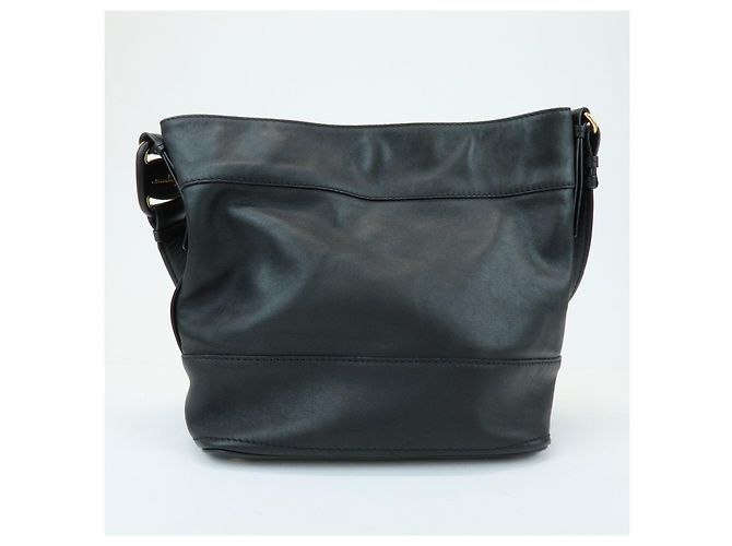 Salvatore Ferragamo Borsa a tracolla in pelle Ferragamo Borsa crossbody Nera - vista 2