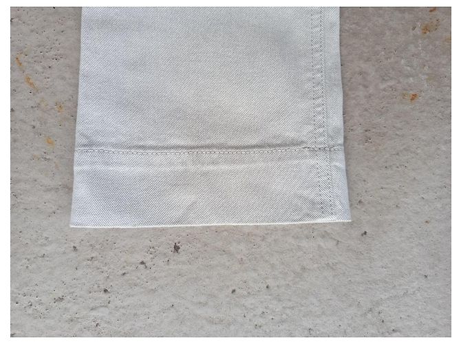 Jeans Gucci in Cotone Beige Donna Taglia 40 - vista 4
