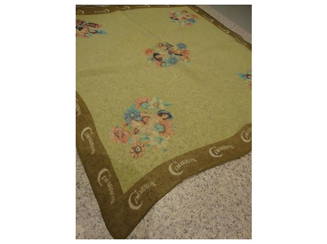 Autre Marque Cimarron Pañuelo de Seda Estampado Floral - vista 4