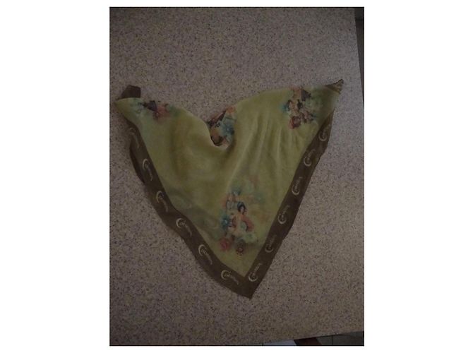 Autre Marque Cimarron Pañuelo de Seda Estampado Floral - vista 8