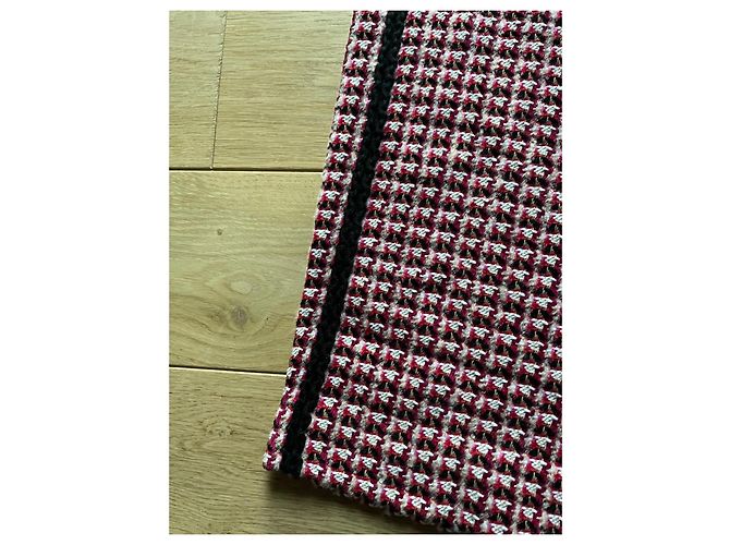 Maje Tweed-Hose in Fuchsia - Ansicht 3
