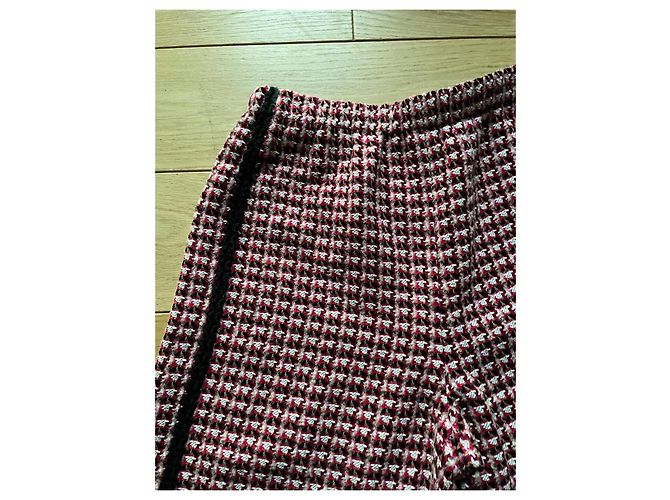 Maje Tweed-Hose in Fuchsia - Ansicht 4