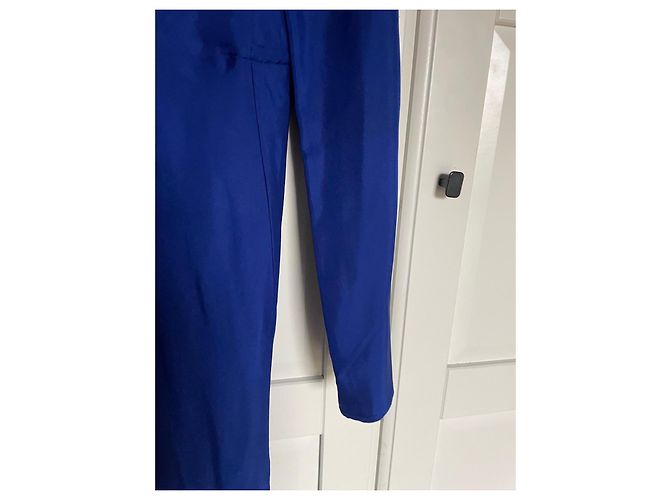 Autre Marque Arket Vestido midi de viscosa azul - vista 4