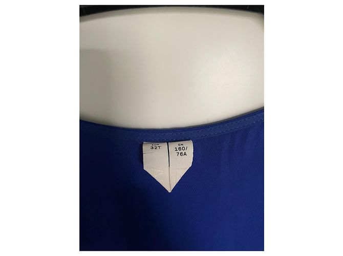 Autre Marque Arket Vestido midi de viscosa azul - vista 5