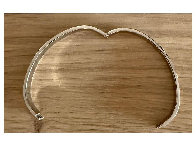 Versace Bracciale in metallo dorato e argentato - vista 3