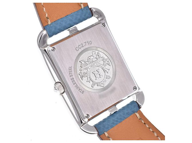 Hermès Hermes Cape Cod Quartz Stainless Steel and Leather 33 - Ansicht 5
