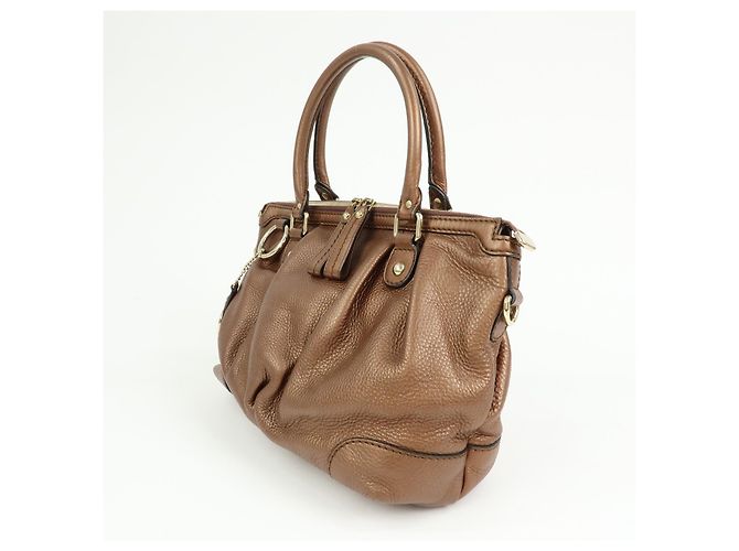 Borsa Gucci Sukey Top Handle Satchel in pelle Medium - vista 3