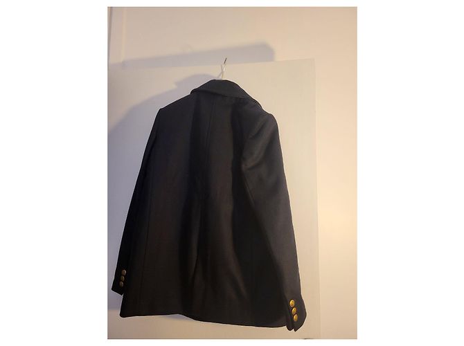 Blazer Bonpoint negro de lana doble botonadura - vista 4