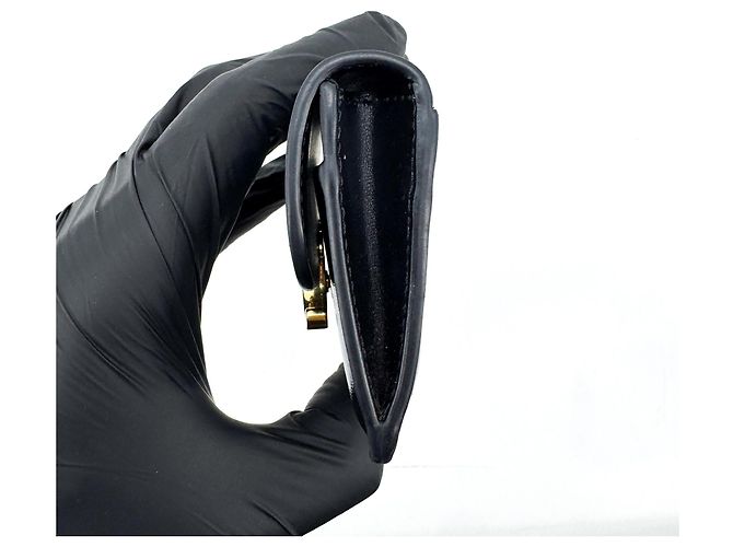 Céline Celine Triomphe Card Case Leather - view 4