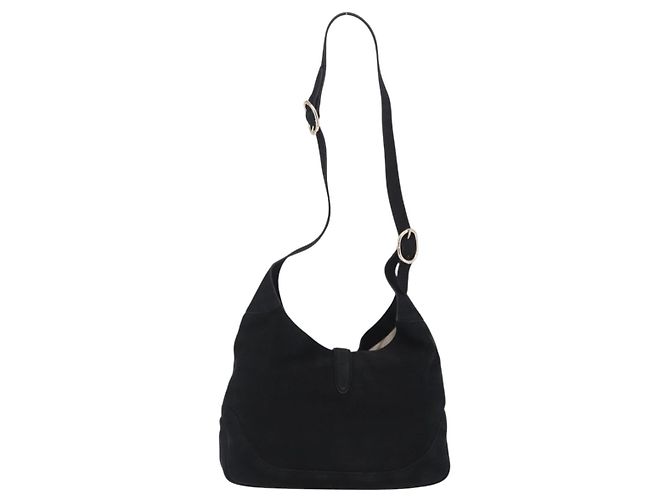 Borsa a mano Gucci Jackie O in pelle nera - vista 3