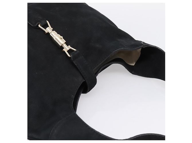 Borsa a mano Gucci Jackie O in pelle nera - vista 6