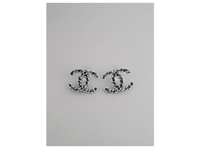 Chanel Orecchini CC Metallo - vista 13