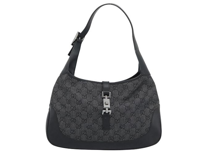Gucci Jackie GG Canvas and Leather Small - vista 2