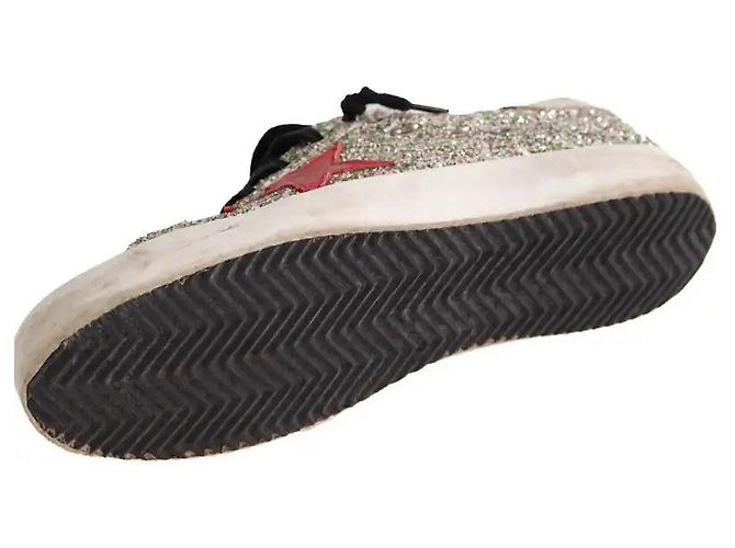 Golden Goose Sneakers Superstar grigie - vista 6