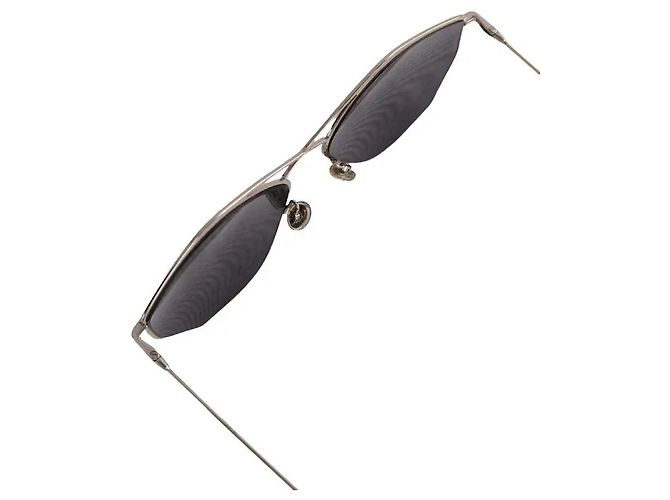 Occhiali da sole Dior in metallo nero - vista 3