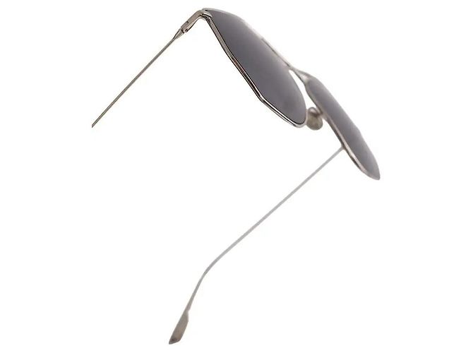 Occhiali da sole Dior in metallo nero - vista 4