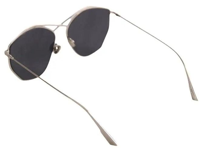 Occhiali da sole Dior in metallo nero - vista 5