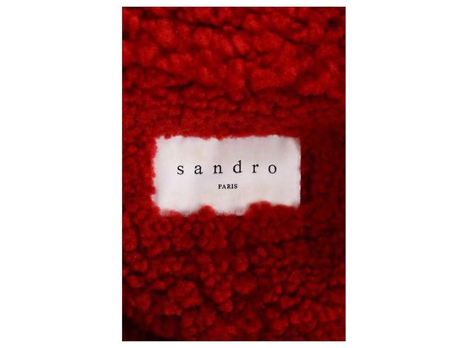 Sandro Black Leather Jacket - view 5