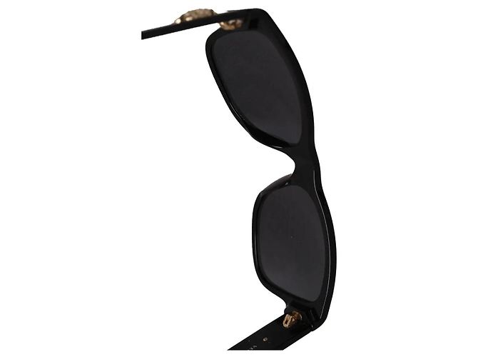Versace Sonnenbrille schwarz aus Kunststoff - Ansicht 4