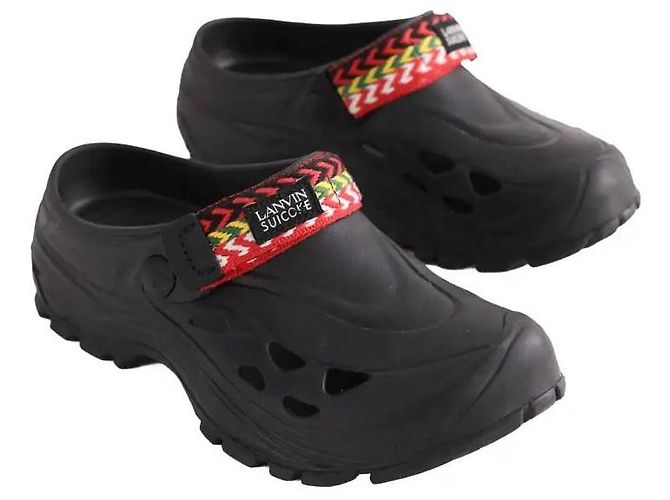 Mules Lanvin Suicoke X Lanvin in tessuto nero - vista 3