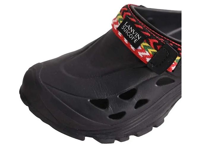 Mules Lanvin Suicoke X Lanvin in tessuto nero - vista 4