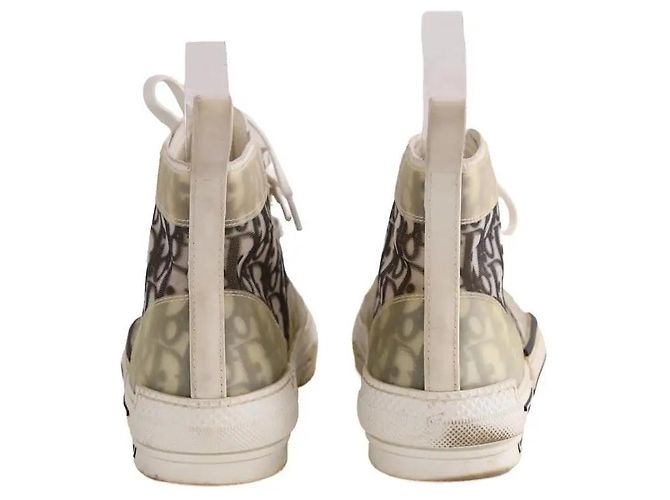 Dior Baskets Sneaker B23 league haute blanches - vue 2