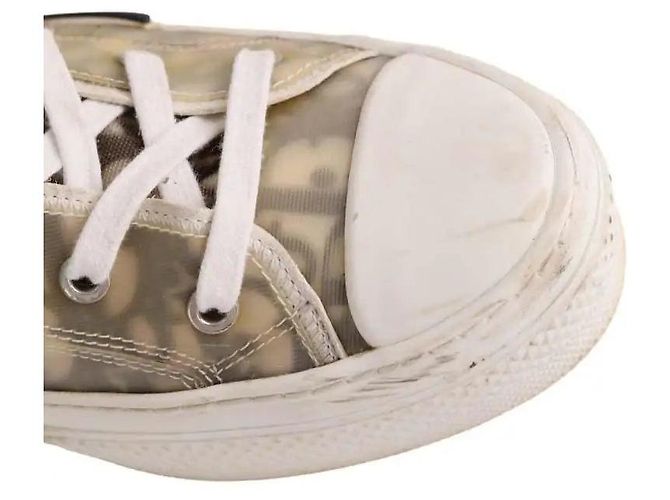 Dior Baskets Sneaker B23 league haute blanches - vue 4