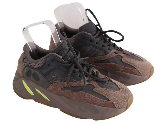 Yeezy Sneaker braun Leder - Ansicht 3
