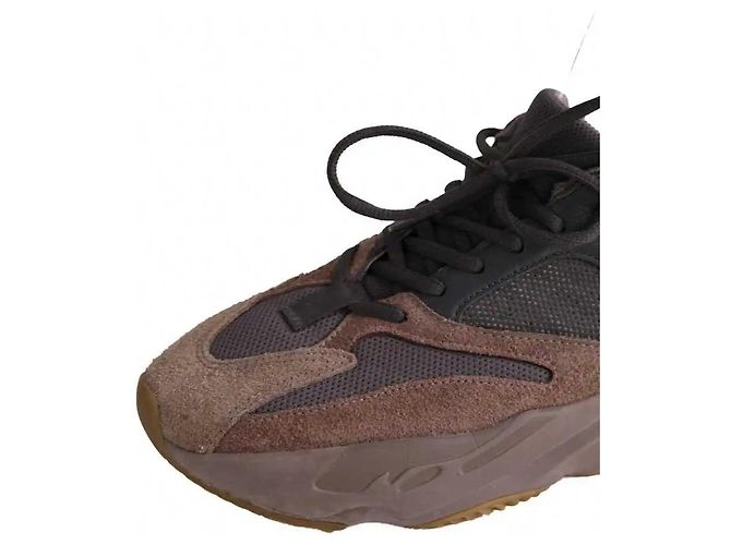 Yeezy Sneaker braun Leder - Ansicht 4