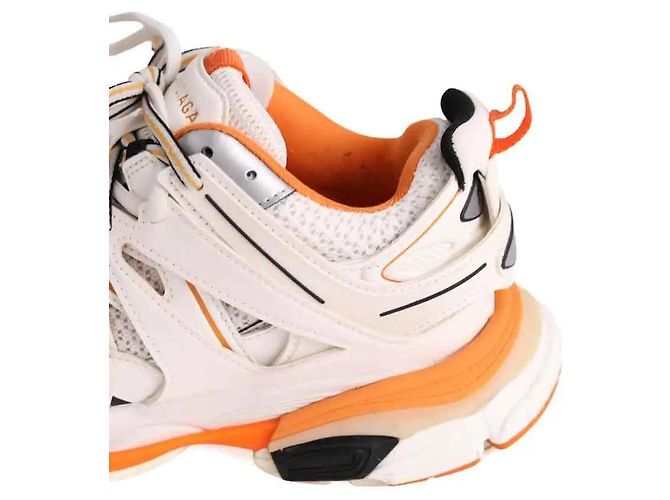 Balenciaga White Leather Sneakers - view 5