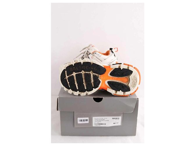 Balenciaga White Leather Sneakers - view 6