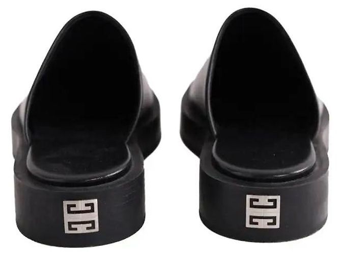 Givenchy Mules aus schwarzem Leder - Ansicht 2
