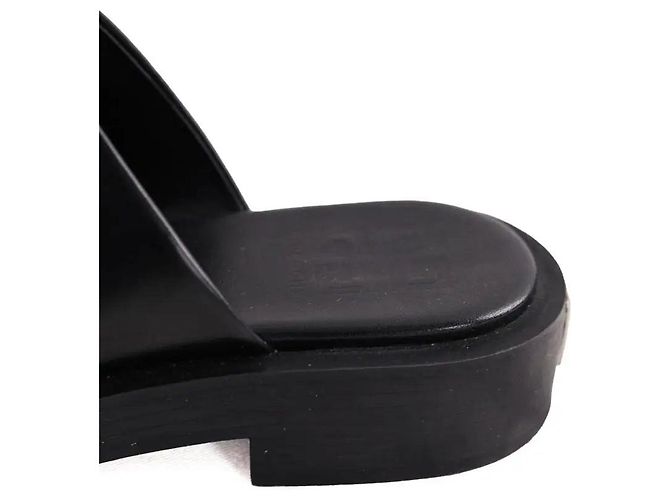 Givenchy Mules aus schwarzem Leder - Ansicht 4