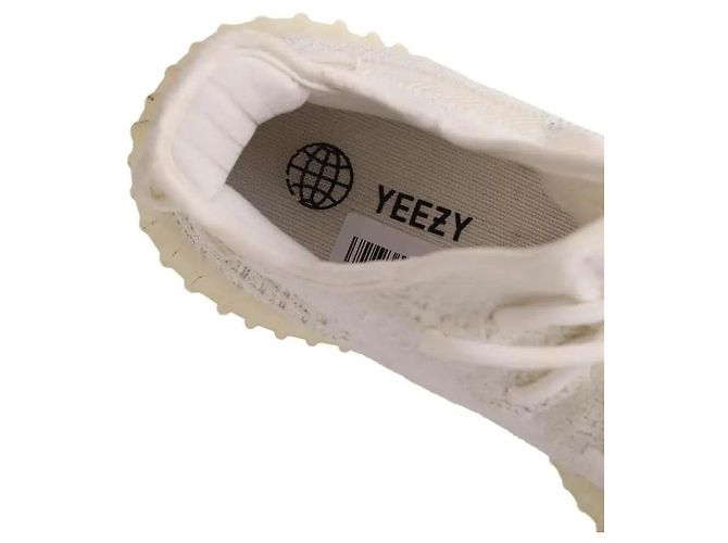 Yeezy Sneaker weiß Stoff Größe 38 - Ansicht 4