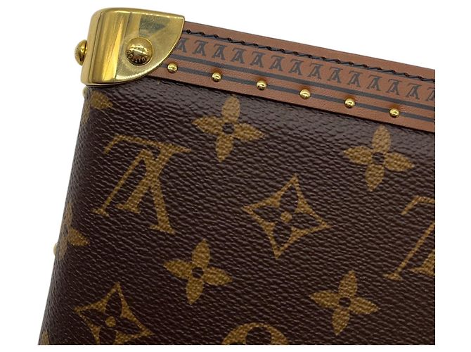 Louis Vuitton Brown Monogram Canvas Alma Trunk 20 Mini Bag - Ansicht 12