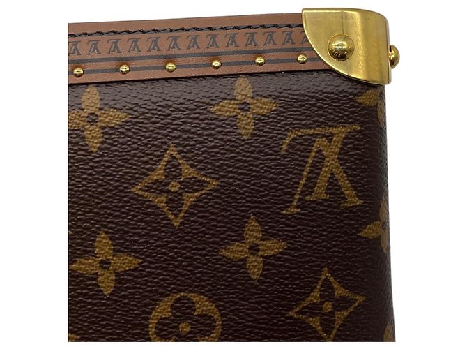 Louis Vuitton Brown Monogram Canvas Alma Trunk 20 Mini Bag - Ansicht 13