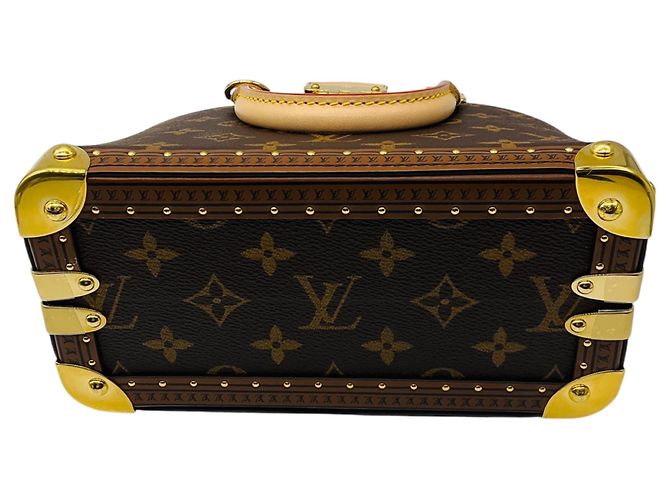 Louis Vuitton Brown Monogram Canvas Alma Trunk 20 Mini Bag - Ansicht 4